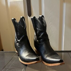 LANE WOMEN'S EMMA JANE WESTERN BOOTIES - SNIP TOE - SIZE 6